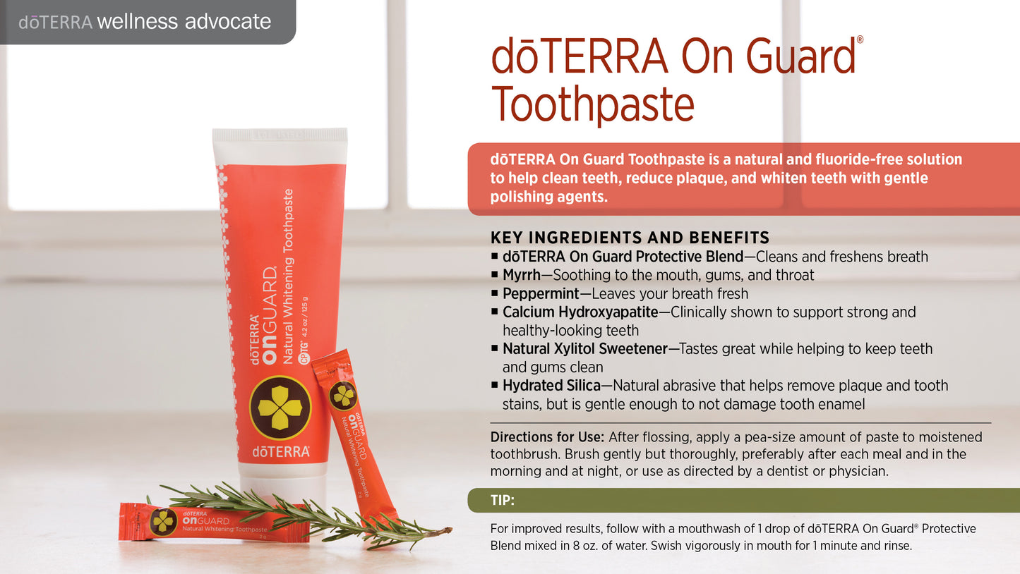 wa on guard toothpaste