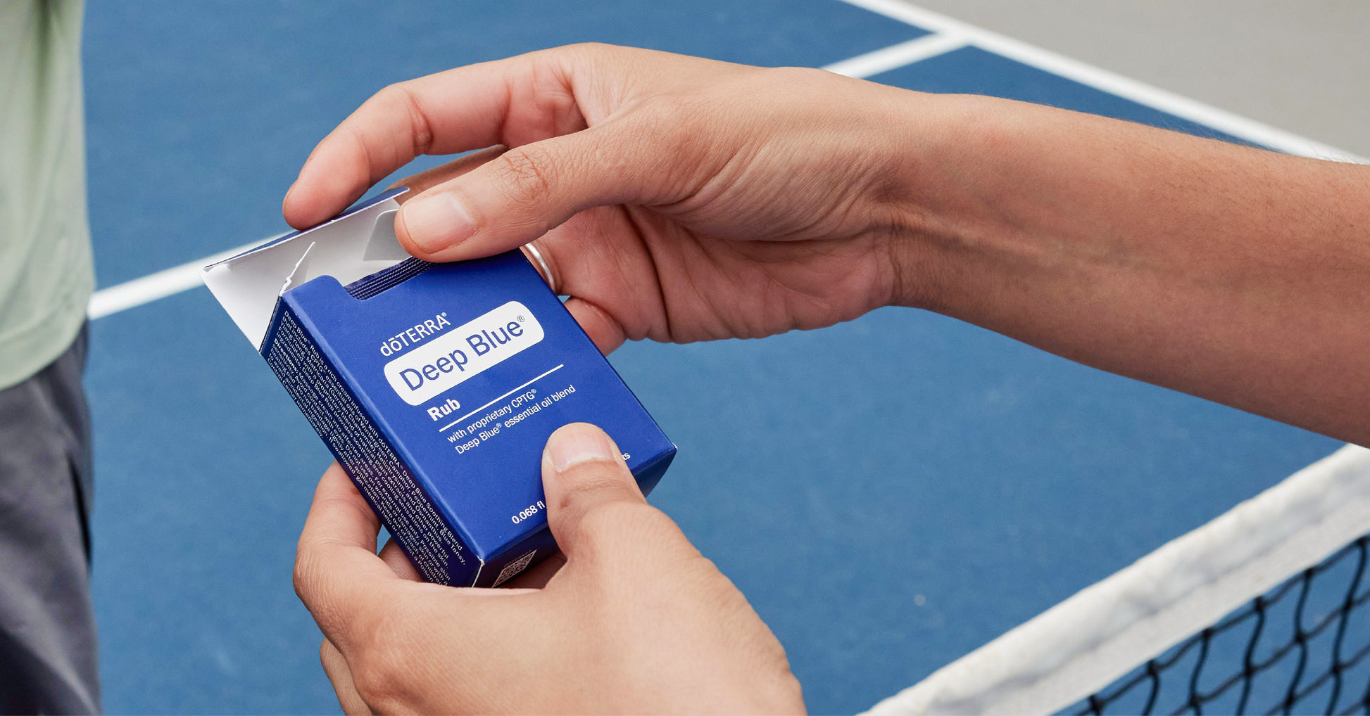 Doterra deep blue rub enyhito krem minta